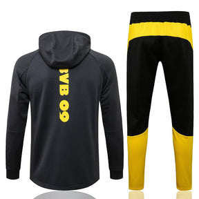 Agasalho Borussia Dortmund 21/22 Cinza - Com Capuz