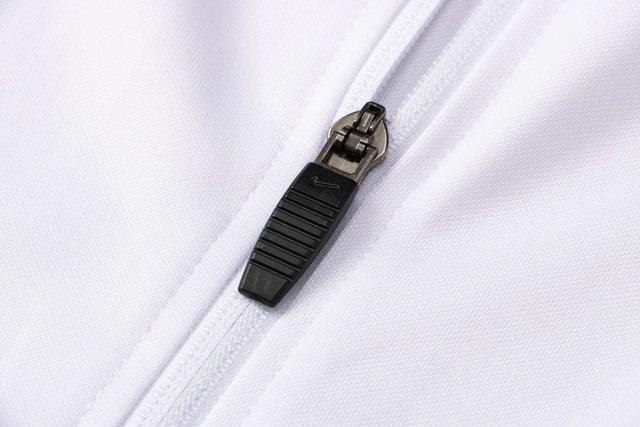 Agasalho Chelsea 21/22 Branco e Azul - Com Ziper