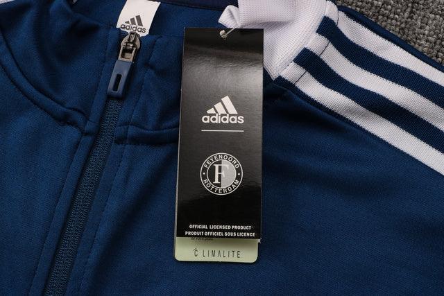 Agasalho Feyenoord 21/22 Azul - Com Ziper