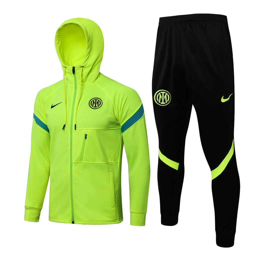 Agasalho Inter de Milão 21/22 Verde - Com Capuz