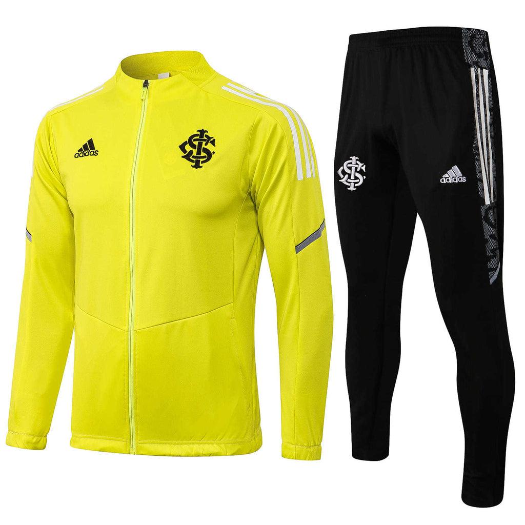 Agasalho Internacional 21/22 Amarelo e Preto - Com Ziper