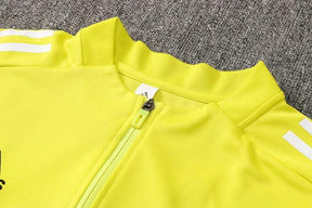 Agasalho Internacional 21/22 Amarelo e Preto - Com Ziper