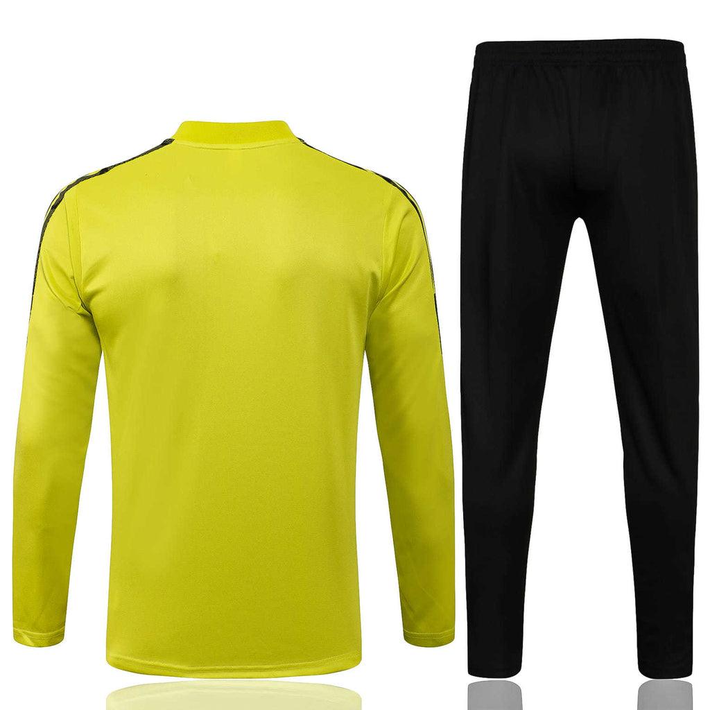 Agasalho Internacional 21/22 Verde Fluorescente e Preto - Com Fecho
