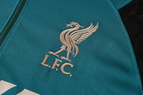 Agasalho Liverpool 21/22 Verde - Com Fecho
