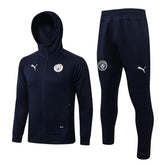Agasalho Manchester City 21/22 Azul Esuro - Com Capuz