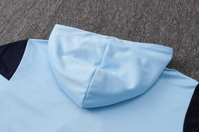 Agasalho Manchester City 21/22 Azul - Com Capuz