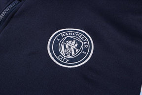 Agasalho Manchester City 21/22 Azul - Com Capuz
