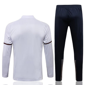 Agasalho Manchester City 21/22 Branca - Com Fecho
