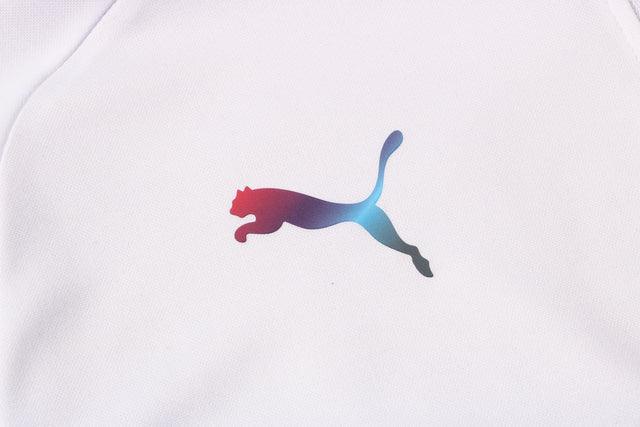 Agasalho Manchester City 21/22 Branca - Com Fecho