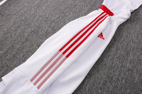 Agasalho Manchester United 21/22 Branca - Com Capuz