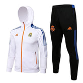 Agasalho Real Madrid 21/22 Branca - Com Capuz