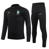 Agasalho Seleção Brasil 22/23 Preto - Com Fecho