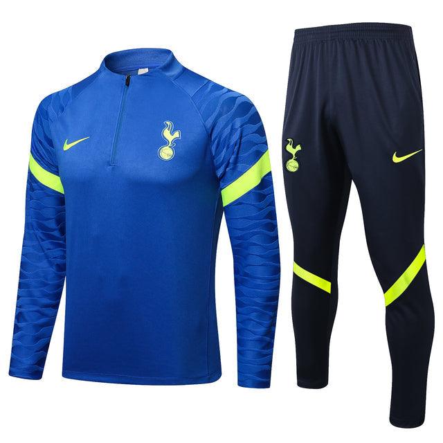 Agasalho Tottenham 21/22 Azul - Com Fecho