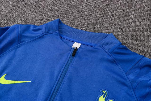 Agasalho Tottenham 21/22 Azul - Com Fecho