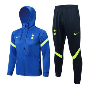 Agasalho Tottenham Spurs 21/22 Azul - Com Capuz