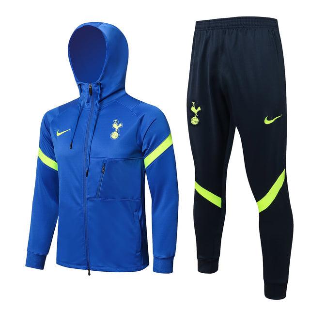 Agasalho Tottenham Spurs 21/22 Azul - Com Capuz