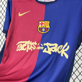 Camisa Barcelona X Travis Scott 24/25 I Home - Versão Torcedor