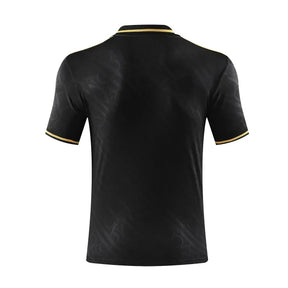 Camisa Real Madrid 2025/26 Edição Polo - Preto/Dourado - Versão Torcedor