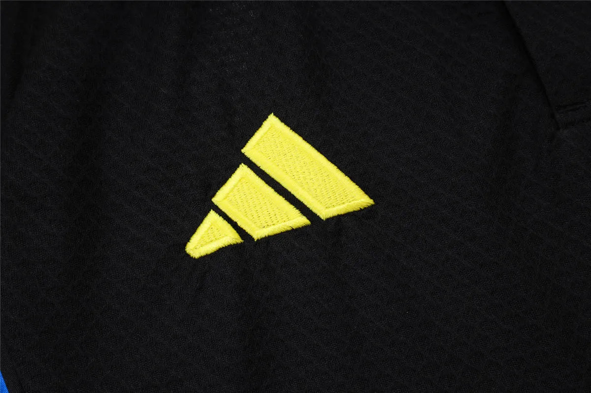 Camisa Manchester United 2025/26  Preto III - Edição Polo