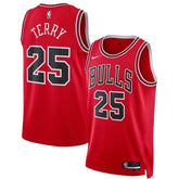 Dalen Terry Chicago Bulls Unisex 2022  NBA Jersey - Icon Edition - Vermelho