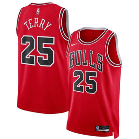 Dalen Terry Chicago Bulls Unisex 2022  NBA Jersey - Icon Edition - Vermelho