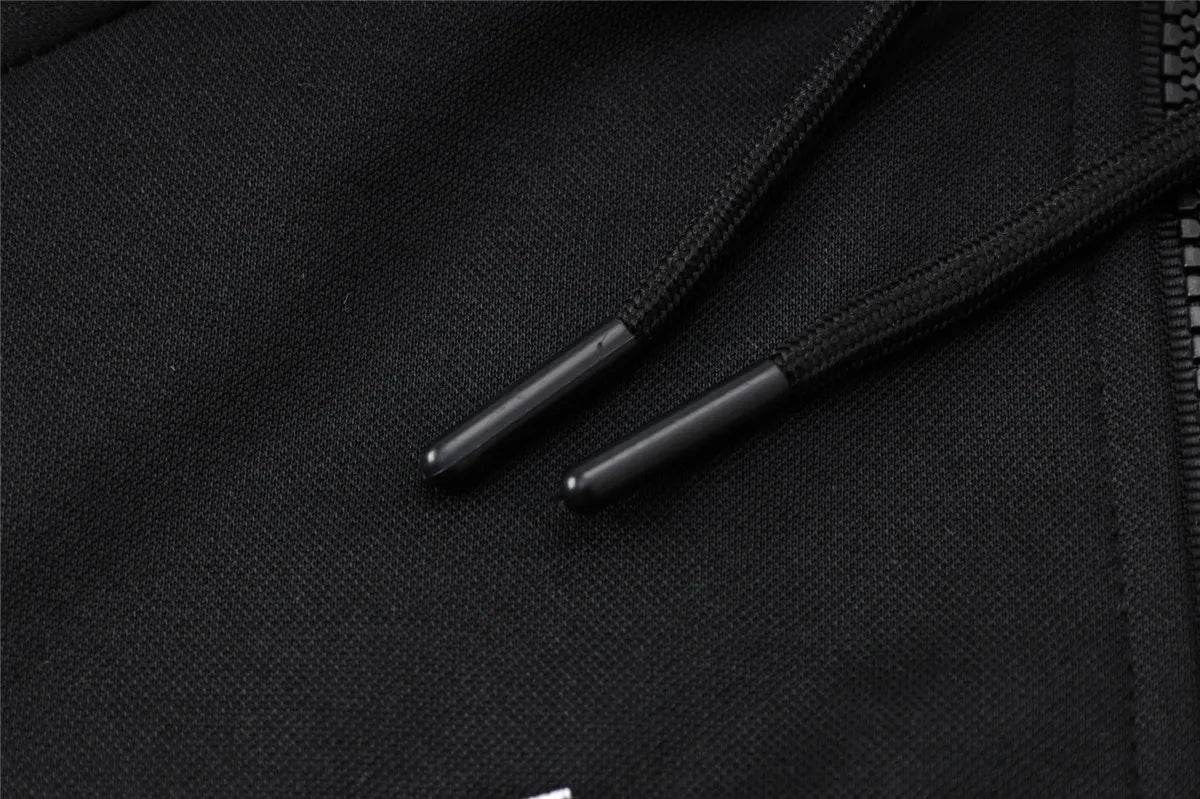 Agasalho Barcelona 2024/25 Preto - Moletom Com Capuz