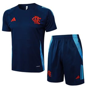 Conjunto de Treino do Flamengo Azul 2025