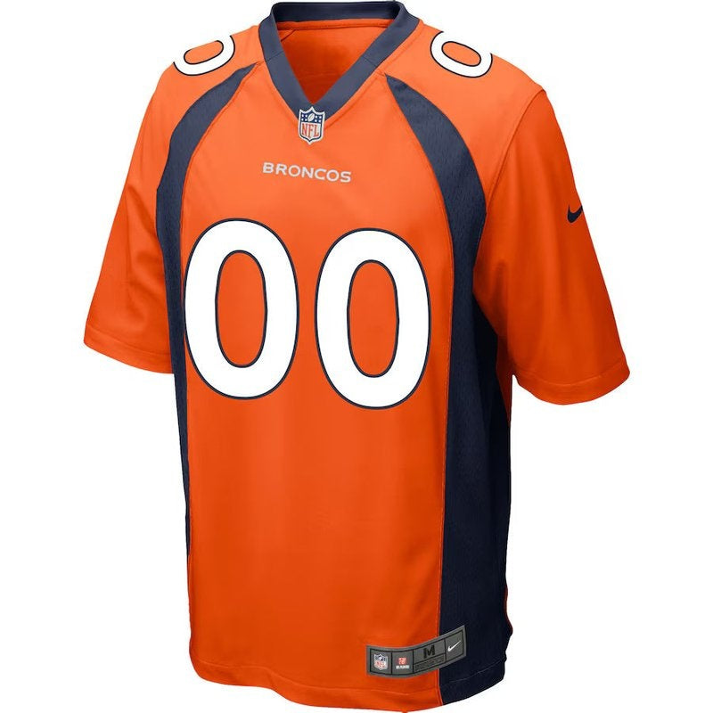 Denver Broncos - Custom NFL Game Jersey - Laranja
