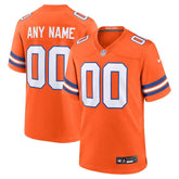 Denver Broncos - Mile High Collection - 1977 Throwback Custom NFL Game Jersey - Laranja