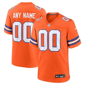 Denver Broncos - Mile High Collection - 1977 Throwback Custom NFL Game Jersey - Laranja