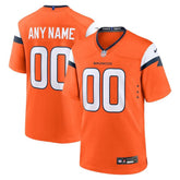 Denver Broncos - Mile High Collection - Custom NFL Game Jersey - Laranja