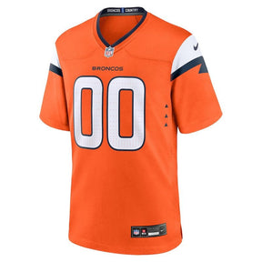 Denver Broncos - Mile High Collection - Custom NFL Game Jersey - Laranja