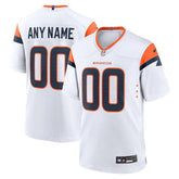 Denver Broncos - Mile High Collection - Custom NFL Game Jersey - Branco