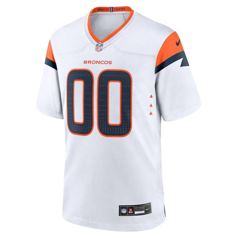 Denver Broncos - Mile High Collection - Custom NFL Game Jersey - Branco