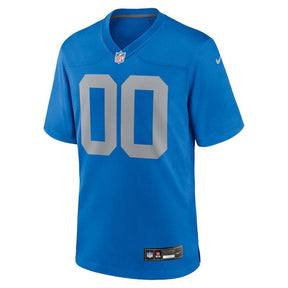 Detroit Lions - Alternate Custom NFL Game Jersey - Azul