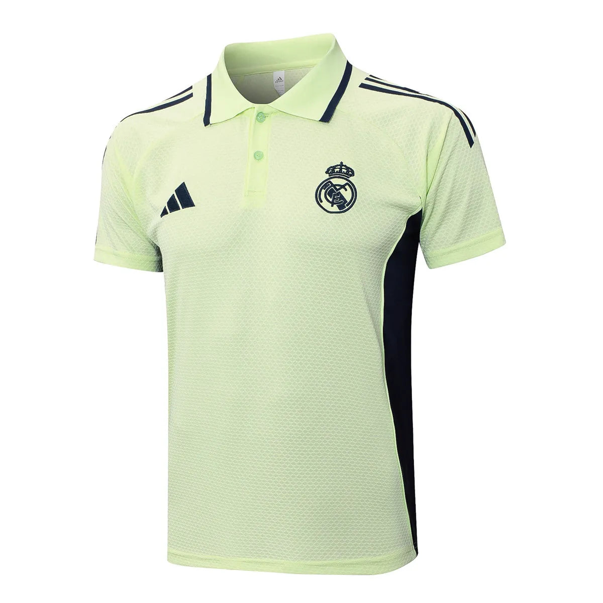 Camisa Real Madrid 2025/26 Edição Polo - Verde Claro - Versão Torcedor