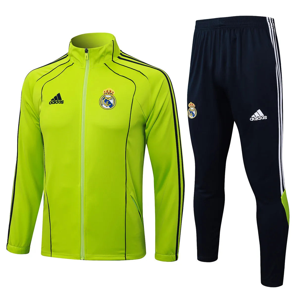 Agasalho Real Madrid 2025/26 Verde - Com Ziper