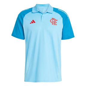 Camisa Flamengo Polo Azul Claro 2025/26