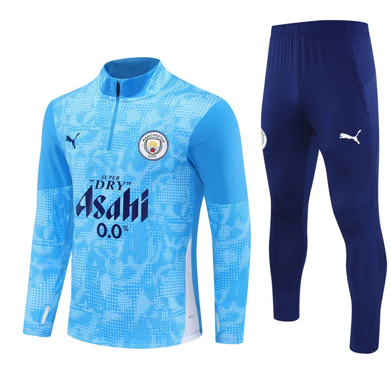 Agasalho Manchester City 2025/26 Azul II - Com Fecho