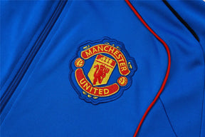 Agasalho Manchester United 2025/26 Azul - Com Ziper