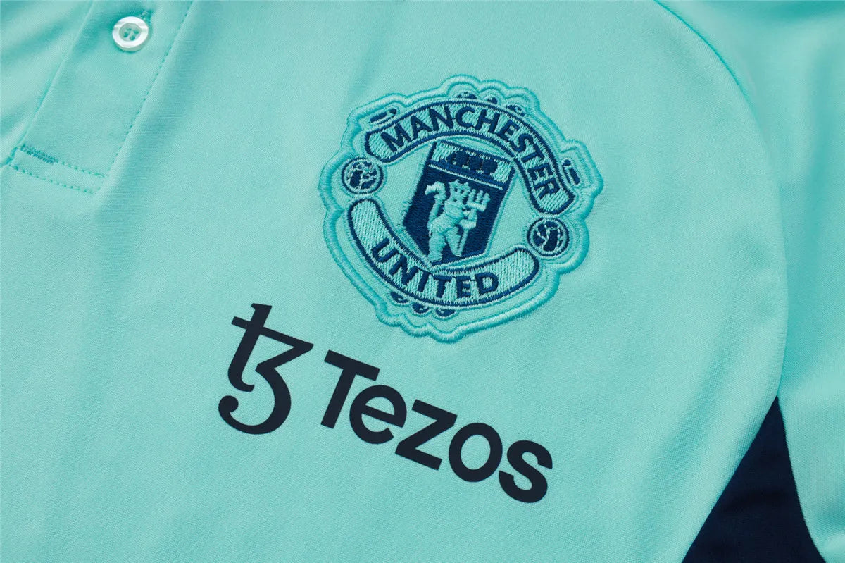 Camisa Manchester United 2025/26  Verde - Edição Polo