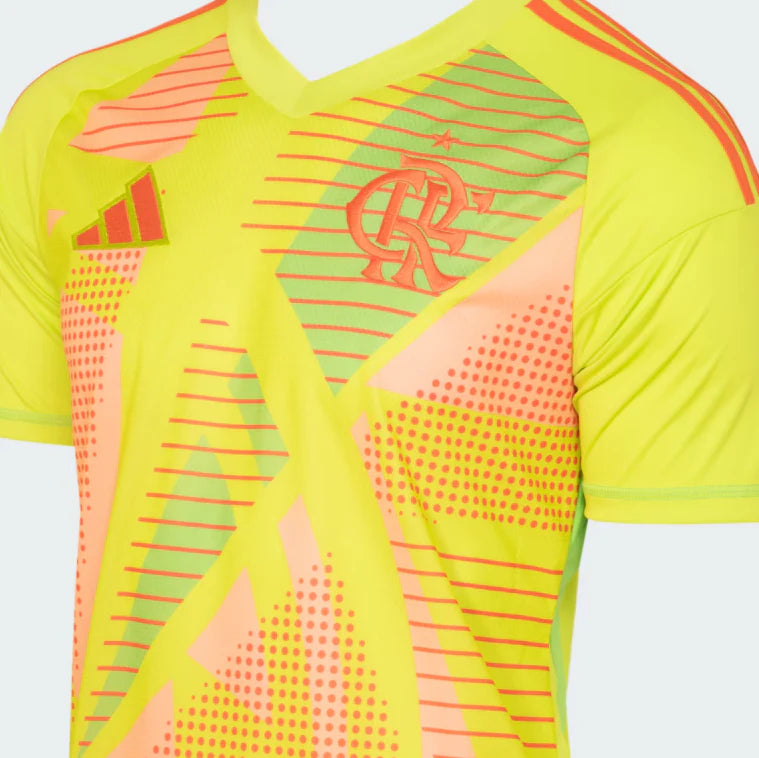 Camisa Flamengo Goleiro Amarelo 2025/26