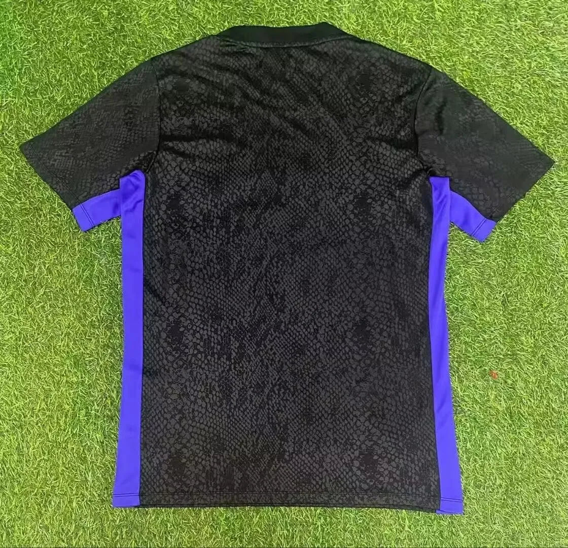 Camisa Barcelona 2025/26 Treino Pre-Jogo Preta