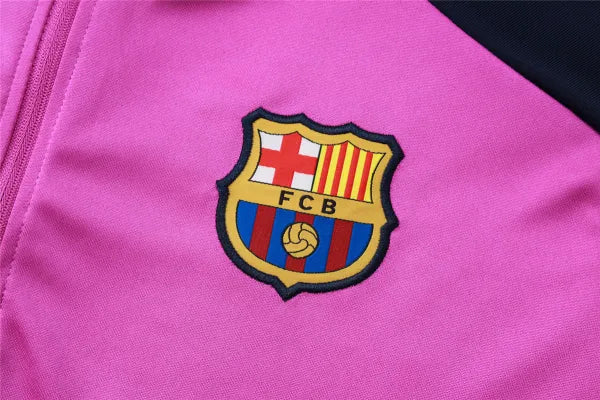 Agasalho Barcelona 2025/26 Rosa - Com Fecho