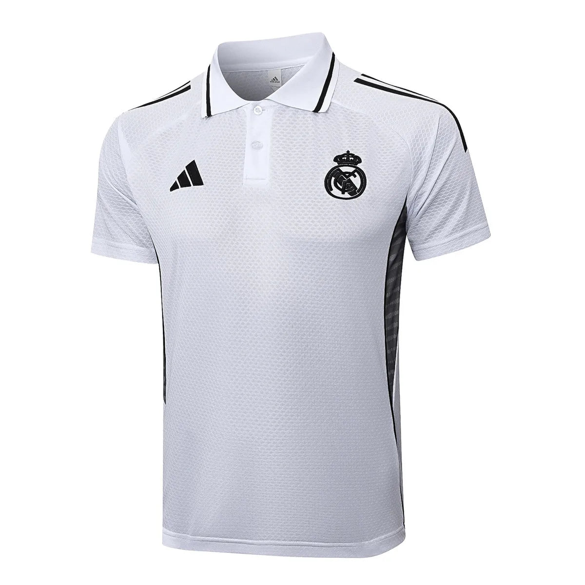 Camisa Real Madrid 2025/26 Edição Polo - Branco II - Versão Torcedor
