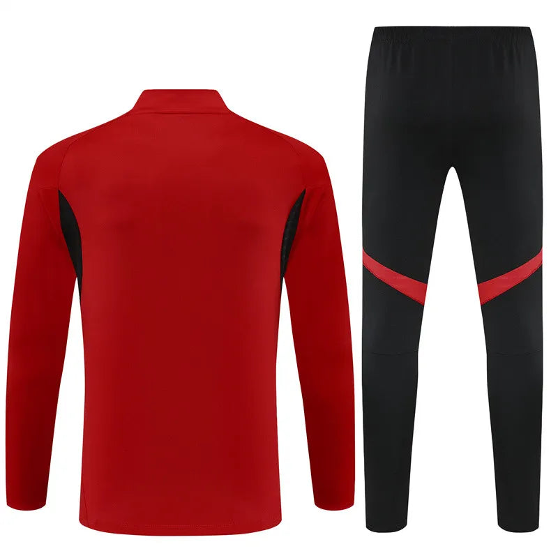 Agasalho Manchester United 2025/26 Vermelho - Com Fecho