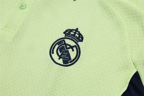 Camisa Real Madrid 2025/26 Edição Polo - Verde Claro - Versão Torcedor
