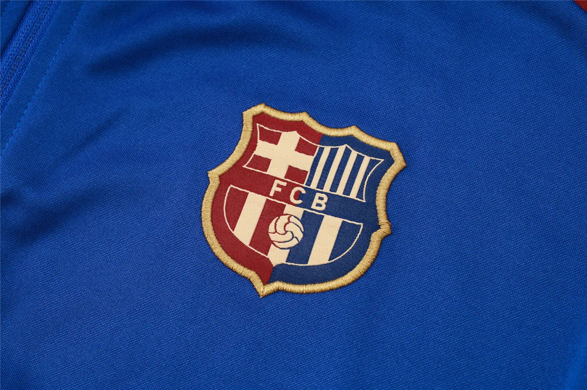 Agasalho Barcelona 2024/25 Azul - Com Ziper