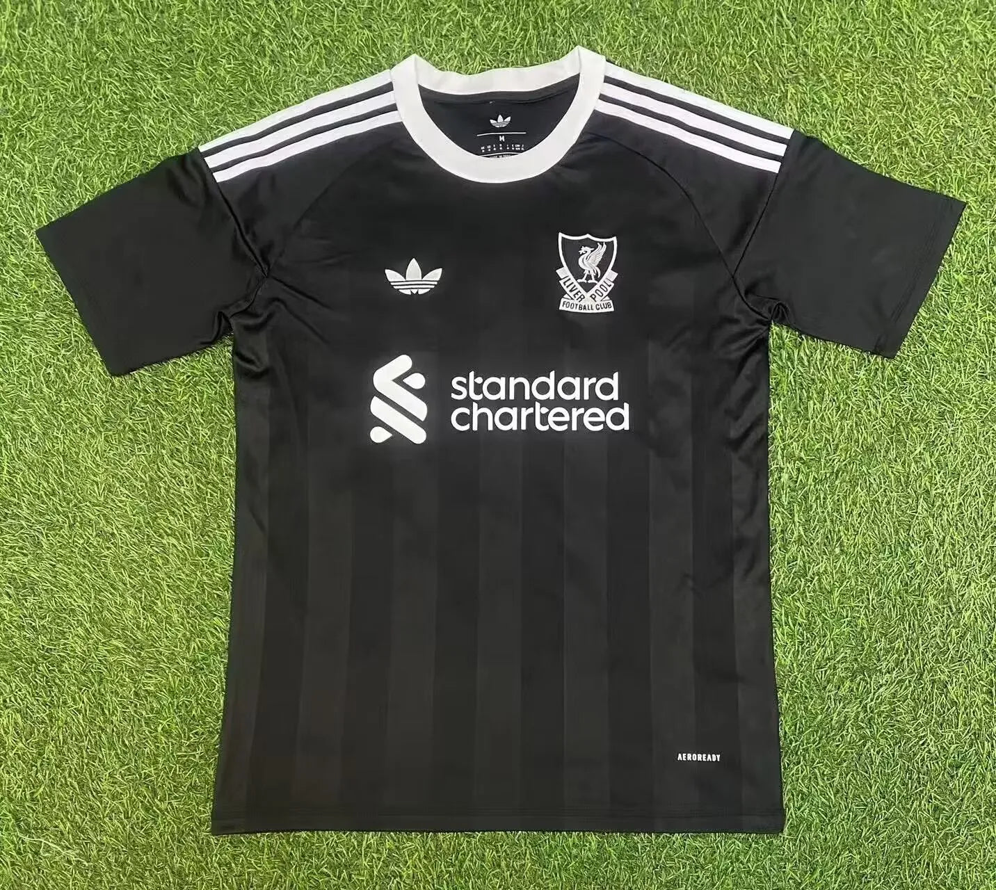 Camisa Liverpool 2025/26 Goleiro - Preto - Versão Torcedor