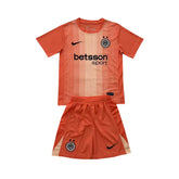 Kit Infantil Inter de Milão 2025/26 Goleiro - Laranja
